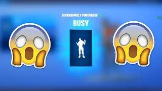 Fortnite NEW BUSY EMOTE