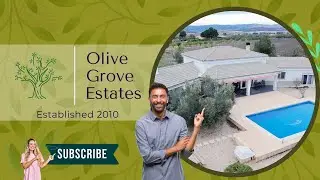 Olive Grove Estates - Dream Villa in the Countryside 🌿 5 Minutes from Biar | Pool/Guest House/Views