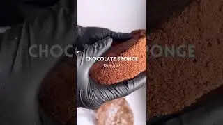 SOFTEST CHOCOLATE SPONGE RECIPE✨🍫