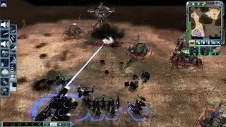 Command & Conquer 3 mod Advanced.сражение один на один.#cnc #gameplay #gaming #youtube