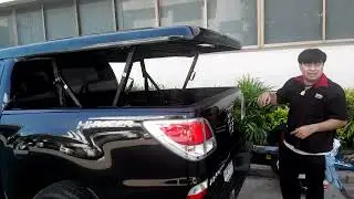 ฝาครอบกระบะ วิธีเปิด-ปิด ฝาครอบกระบะ Maxcover กระบะ Mazda BT 50 Pro