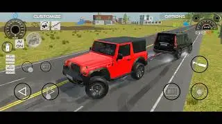 #automobile #thar v/s #scorpio s 11 #gaming  #video 