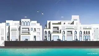AYLA Marina Village: Composite Elevation