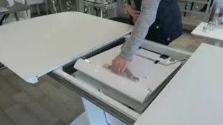 Vida Living Lazzaro White Gloss Extending Dining Table   1600 2000 Video