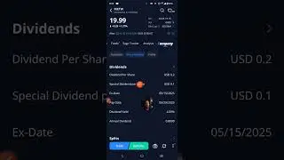 Highest Paying Special Dividend - May 2025