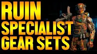 Black Ops 3 RUIN Specialist Personalization Gear Sets // How to Get Custom Armor