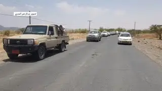 مراسيم استقبال موكب جنازة الشيخ علي القبلي نمران المرادي / مأرب اليمن yemen