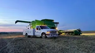Made It To Oklahoma. Finally Time To Cut Wheat - Gebhardt Harvesting