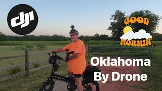 Sunrise Drone Ride in Norman OK &ndash; Little River Trails