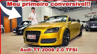 Conversível pra pagar de patrão!!! Audi TT 2008 EM DETALHES!!