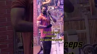 Top 3 triceps workout for extreme pump😱😱 #shorts #triceps #trendingshorts #ytshorts #daku