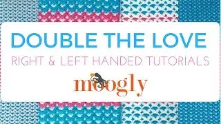 How to Crochet: Double the Love Baby Blanket (Right Handed)