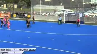 Las Leonas 1 - Black Sticks 0 Gol Carla Rebecchi / 2&deg; Test Match in Gisborne NZ