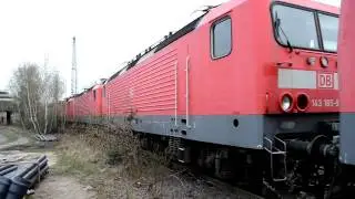 Schrottloks beim Umrangieren in Opladen