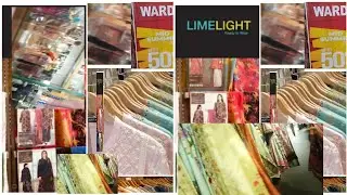 LimeLight new arrival /Bonanza Satrangi Lawn/warda summer sale 2020