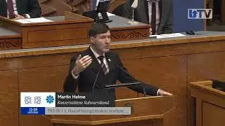 Martin Helme: Eesti 200 annab seaduste m&uuml;&uuml;misel isegi Reformierakonnale silmad ette