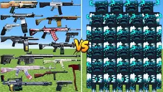 What TaCZ CIBR Gun Can Defeat the Most Wardens in Minecraft?