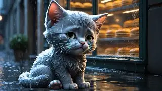 This AI Cat Will Melt Your Heart 🐱💖 | Realistic Animated Cat Short