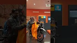 Brand New 2025 KTM Adventure 250 Delivery Switched to KTM From Suzuki vstrom #ktmadventure250 #ktm
