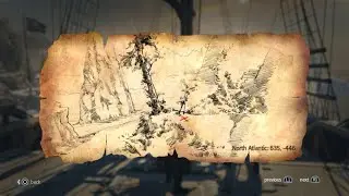 Assassin&rsquo;s Creed Rogue Remastered &ndash; Templar Map Found | Relic Location: North Atlantic (635,-446)
