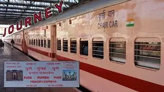 PUNE To MUMBAI : A Journey In Utkrisht Rake of PRAGATI Express | Indian Railways