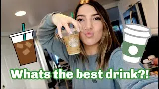 TRYING MY SUBSCRIBERS FAVORITE STARBUCKS DRINKS