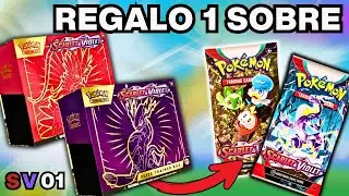 🤯 Regalamos sobres Pokémon de Scarlet & Violet 🎁 Asi Inicia la LOCURA!!