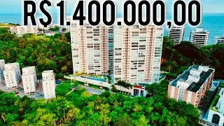 APARTAMENTO À VENDA NA PRAIA DA ENSEADA EM GUARUJÁ COM VARANDA GOURMET COM UM DOS MELHORES LAZER