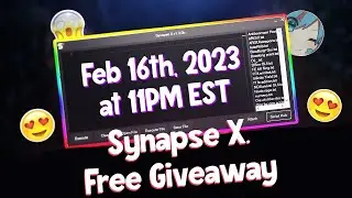 FREE SynapseX Giveaway! 10 Keys! - 20k & 25k Sub Special!