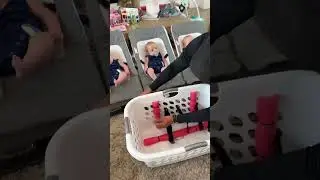 How to bring Triplets to the Beach! 🏝️ #triplets #1stphorm #mom #dad #baby
