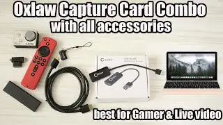 Hindi || Oxlaw Capture Card Combo | All accessories are together & it&rsquo;s best for Gamer & Live video