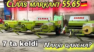Pul topar texnikalar & Claas markant 55, 65 pres padborchik va traktor narxlari
