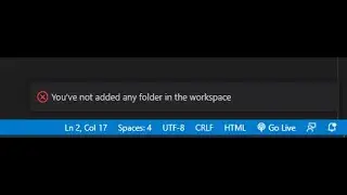 how to fix VS Code Live Server not running error