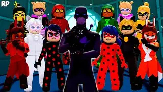 EVIL VS ORIGINAL TRANSFORMATION (COMPARISON) NO MIRACULOUS RP - MIRACULOUS ROBLOX!