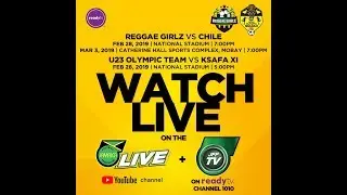 JFF Senior Reggae Girlz VS Chile National Women's Team