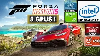 Forza Horizon 5 ► Intel UHD Graphics G1 , HD Graphics 4600 , HD Graphics 4000 , AMD HD 5450 , GT 610