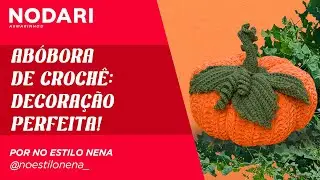 👀 VOCÊ PRECISA VER ESSA ABÓBORA DE CROCHÊ 🎃 | DECORAÇÃO DE HALLOWEEN PERFEITA 🧶✨