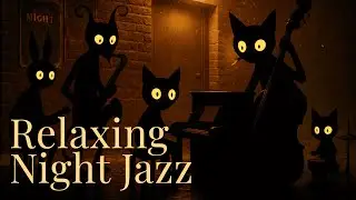 路地裏の深夜に流れるジャズ – Midnight Alley Jazz Cats | Quiet Night Lounge