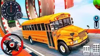 Extreme Bus Stunt Racing 2025: Mega Ramp 3D Simulator