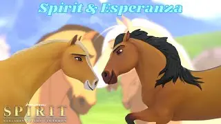 SPIRIT & ESPERANZA | Stallion of the Cimarron - Breyer Model Horse Classic Customs (Commission)