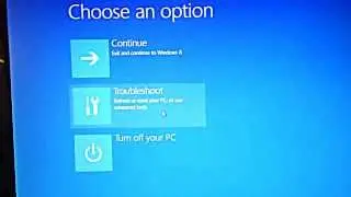 Factory Reset Windows 8
