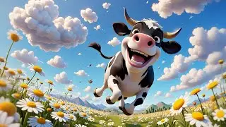 The Cow Who Couldn&rsquo;t Stop Jumping 🐄🦘 | Fun Kids Story | Silly and Energetic Adventure