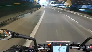 KTM Duke 160 City & Highway Ride | From Smooth Roads To Potholes & Craters | Pure Raw Riding