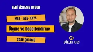 8) Soru Çözümü - Ölçme ve Değerlendirme -  İstatiksel İşlemler II (Madde Analizi II )