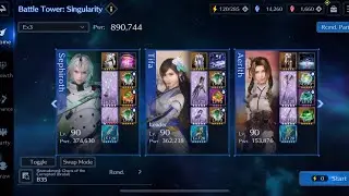 FF7 Ever Crisis - B35 Brutal Tower - Bahamut Alba (First Clear)