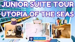 Экскурсия по каюте: каюта Junior Suite 8632 на лайнере Utopia of the Seas | Видеоблог о круизе Ro...