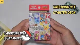 DECK POKEMON SIAP MAIN!! UNBOXING STARTER DECK EX GANDA GENERATION!! - Pokemon TCG Indonesia