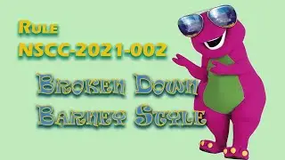 FinBear Lessons: SR-NSCC-2021-002 Broken down Barney Style