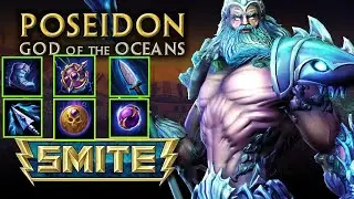 SMITE | ARENA 2021 POSEIDON NEWBIE FRIENDLY | HIGH DAMAGE BUILD