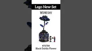 LEGO New Set #76784 Black Dahlia Flower